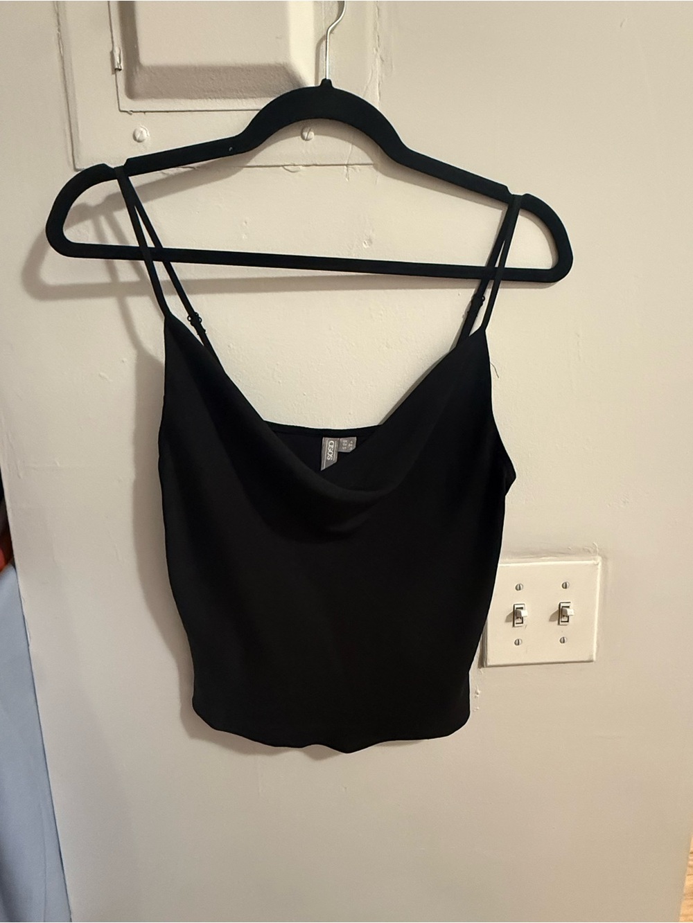 ASOS Black Cowl Neck Camisole